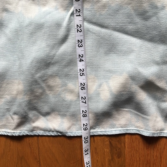NWT Anthropologie Cloth & Stone Blue White Tie-Dye Swing Mini Dress Size Medium - Picture 6 of 9